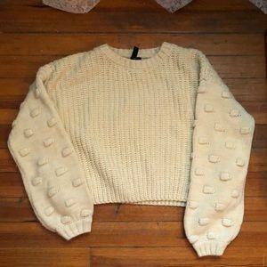 Crop sweater